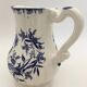 Old earthenware jug from Sarreguemines, Lancaster model
