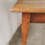 Oak bistro table circa 1900