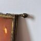 Vintage barber's triptych mirror