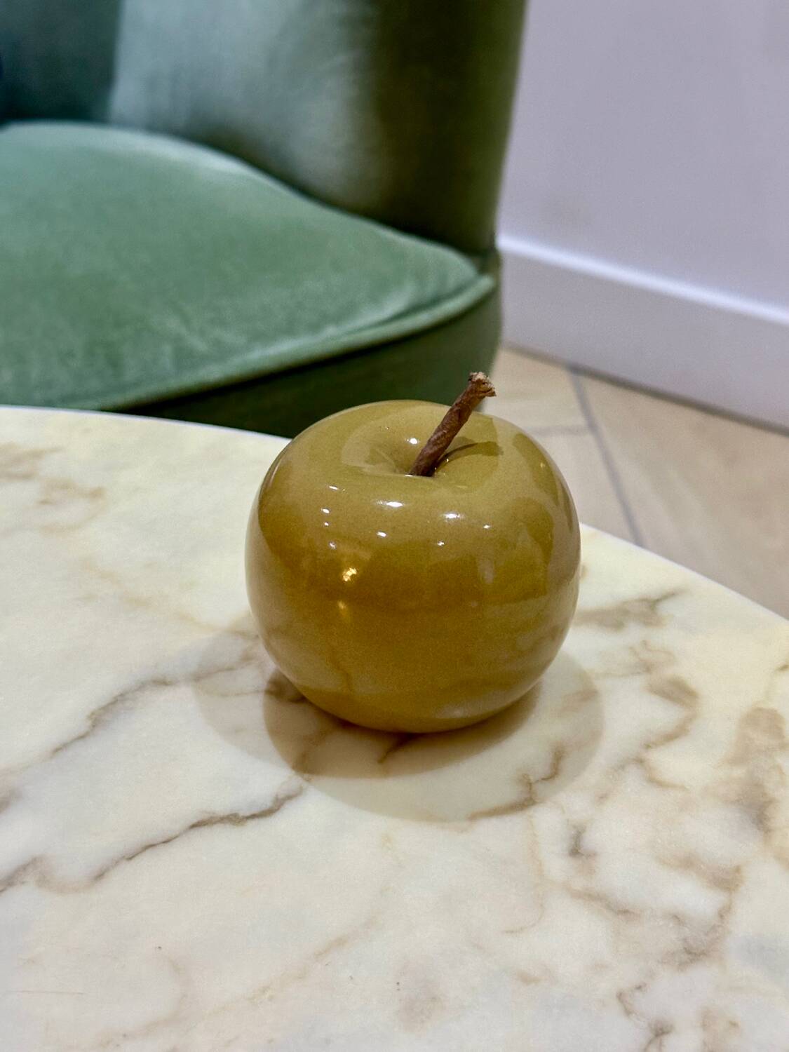 Vintage ceramic apple