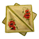 Dish and 2 Vallauris Coquelicots ravioli