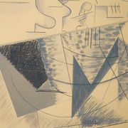 Aldo Mondino, Dance, colour lithograph on paper, 1970s