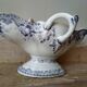Iron earth gravy boat, Bouquet Creil & Montereau model, early 20th century