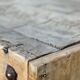 Small log workbench of Butchery solid wood 1930 ́