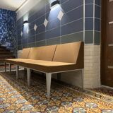 Ensemble vintage de 4 chauffeuses style Louis baillon planforms année 50