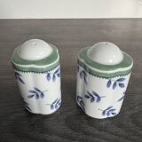 Salière et poivrière vintage Villeroy & Boch
