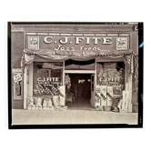 Photographie d’art - Walker Evans (1936) – Façade du magasin CJ Fite