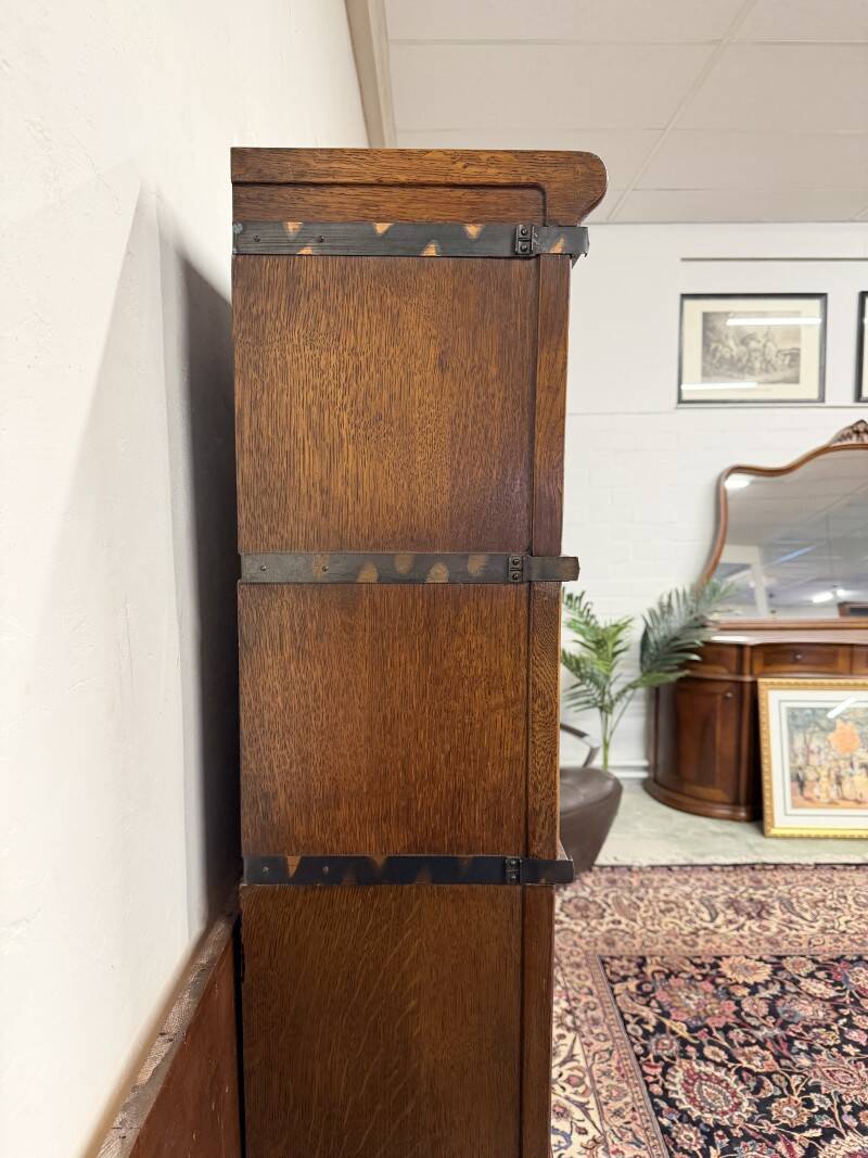 Antique English Original Globe Wernicke Bookcase