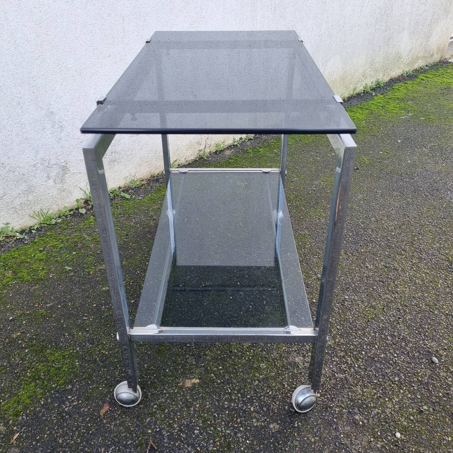 1970s rolling serving table