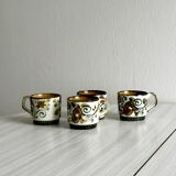 4 ceramic espresso cups