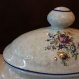 Old tureen and its tray