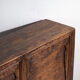 Pine buffet with two doors and scalloped panels – China, circa 1950