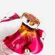 Sommerso Coupe Josef Hospodka - Bohemian Glass Art Design - Circa 60
