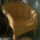 Fauteuil en rotin et osier tressé pour enfant