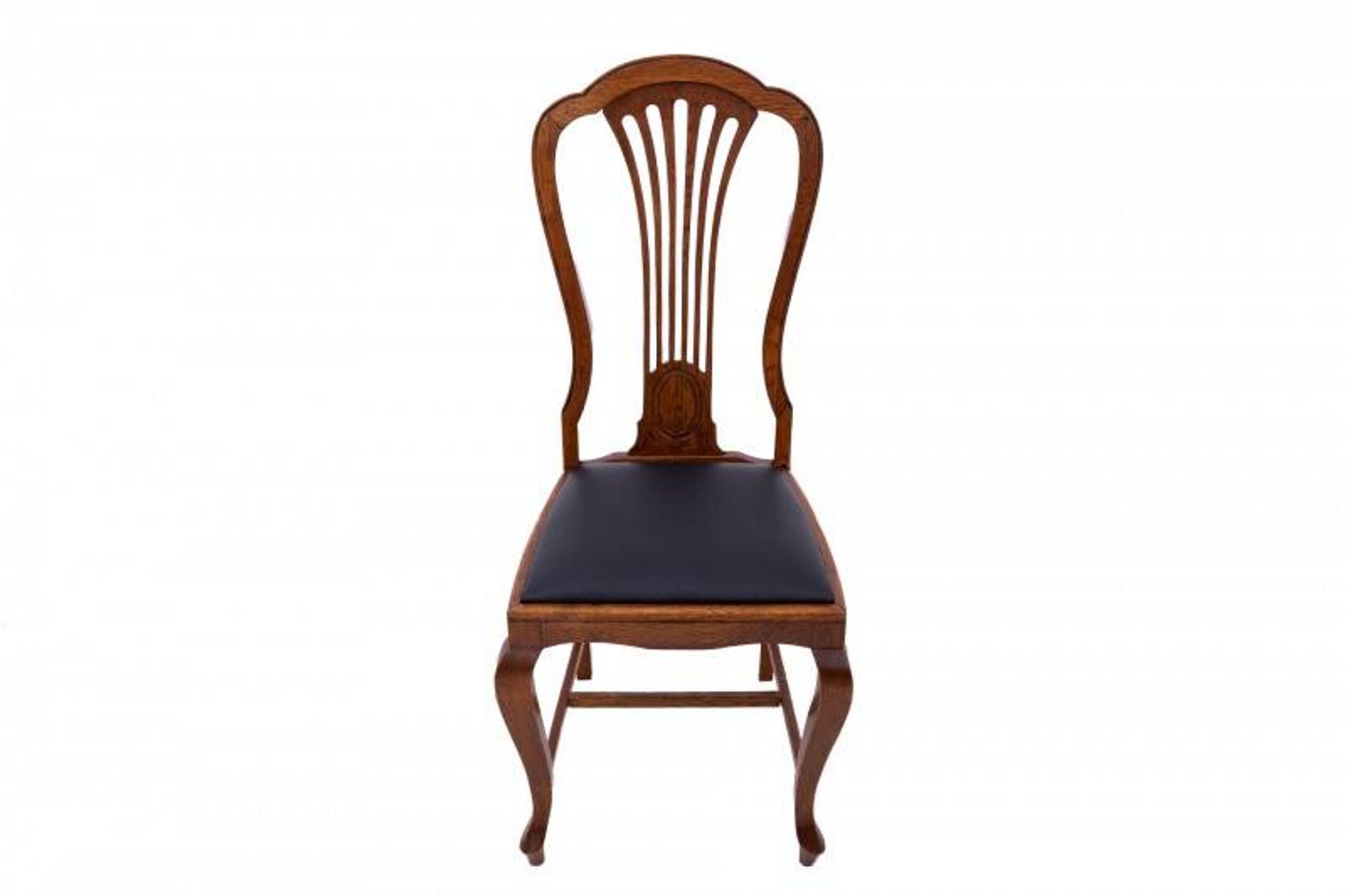 Large extendable table with eight chairs, late 19th century, France. After renovation.