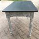Louis Philippe table with a metal top