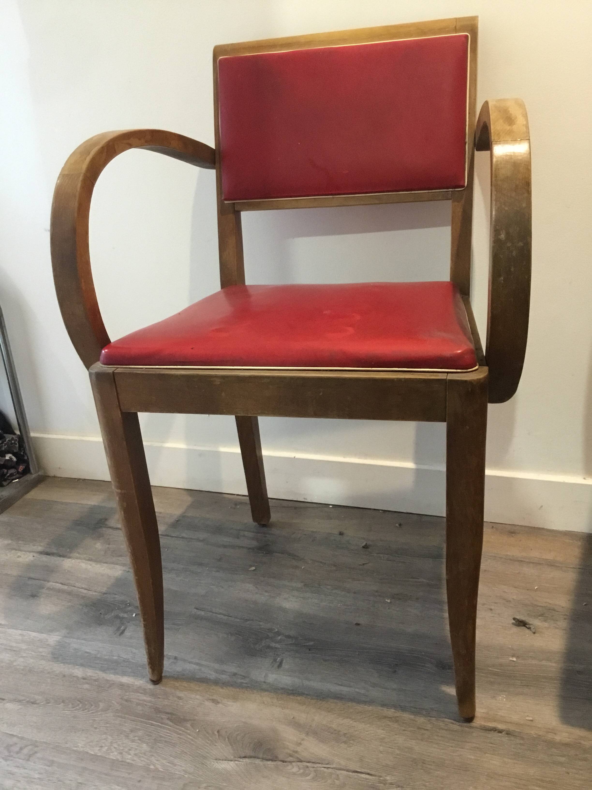 Paire de fauteuils bridge, années 60