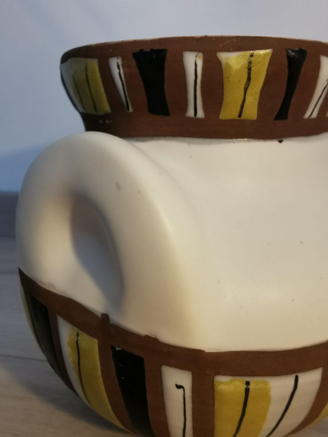 Vase à oreilles par Roger Capron Vallauris 50/60's