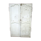 Paire de portes xviiième, de façade murale en chêne