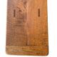 Solid wood bench - rare wild apple