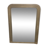 Golden trumeau mirror 137 X 103 cm