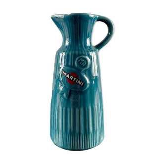 Martini ceramic pitcher, Baudour, Belgium 1950