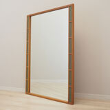 Teak mirror, Danish design, 1970s, production Denmark, 93x124 cm