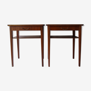 Tables de chevet danoises des années 1960