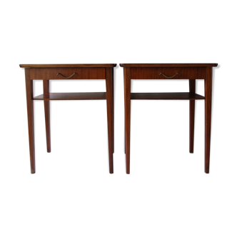 Tables de chevet danoises des années 1960