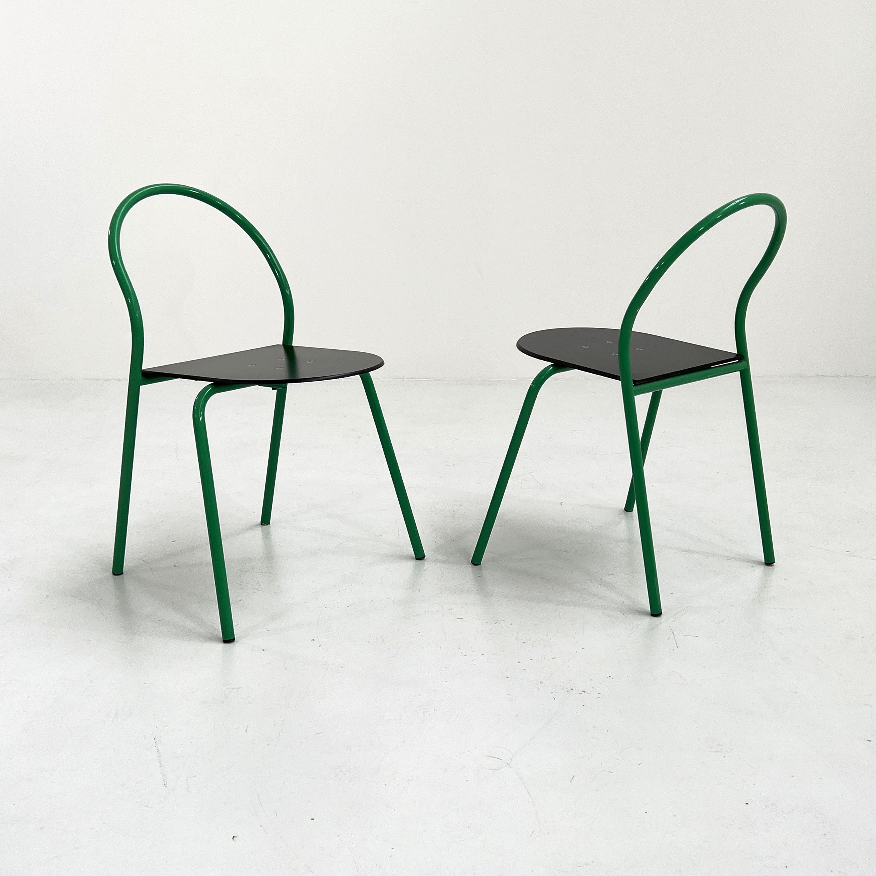 Green Chair Il Bottone by Paolo Parigi for Heron Parigi, 1980