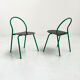 Green Chair Il Bottone by Paolo Parigi for Heron Parigi, 1980