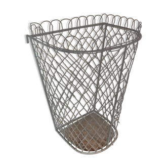 Former public garden garbage can circa 1950
