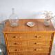 Vintage rattan chest of drawers circa 70s