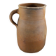 Vintage artisanal terracotta jug