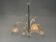 Colourless Venetian glass lustre from Murano circa 1930