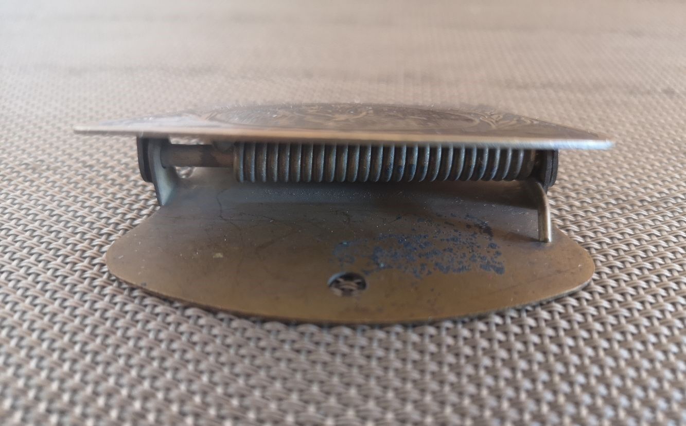 Old bronze mail clip/documents - Early 20th century