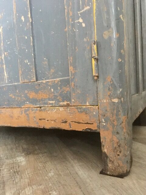 Old wooden cabinet 2 doors