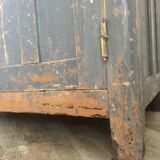 Old wooden cabinet 2 doors
