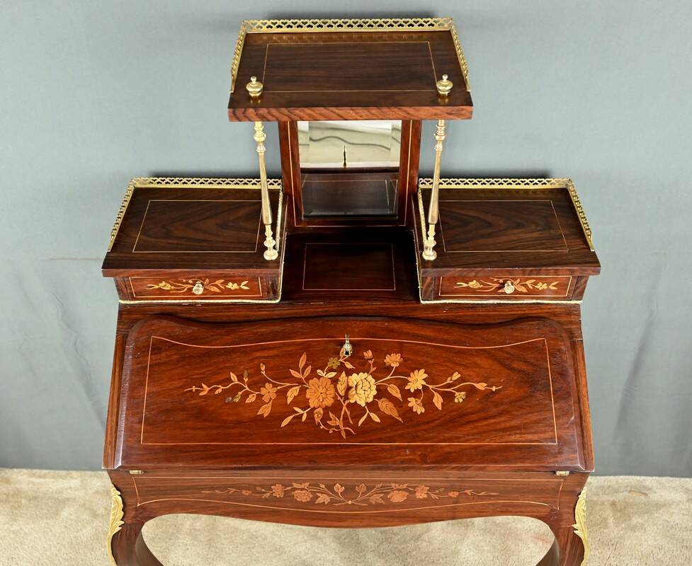 Bureau de dame en palissandre – 2ème partie du XIXe s.