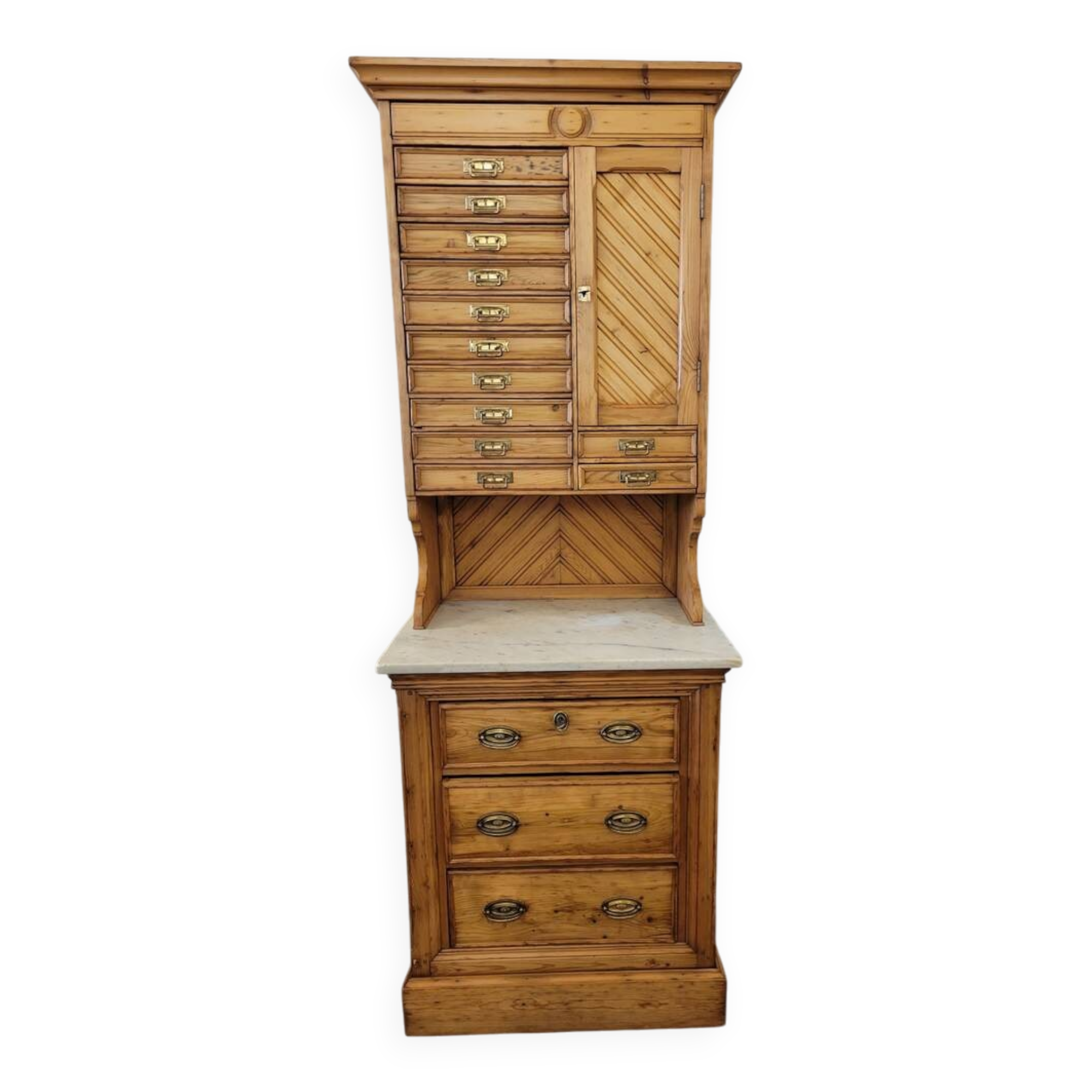 Craft cabinet with drawers