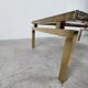 Brass coffee table by, 1970s