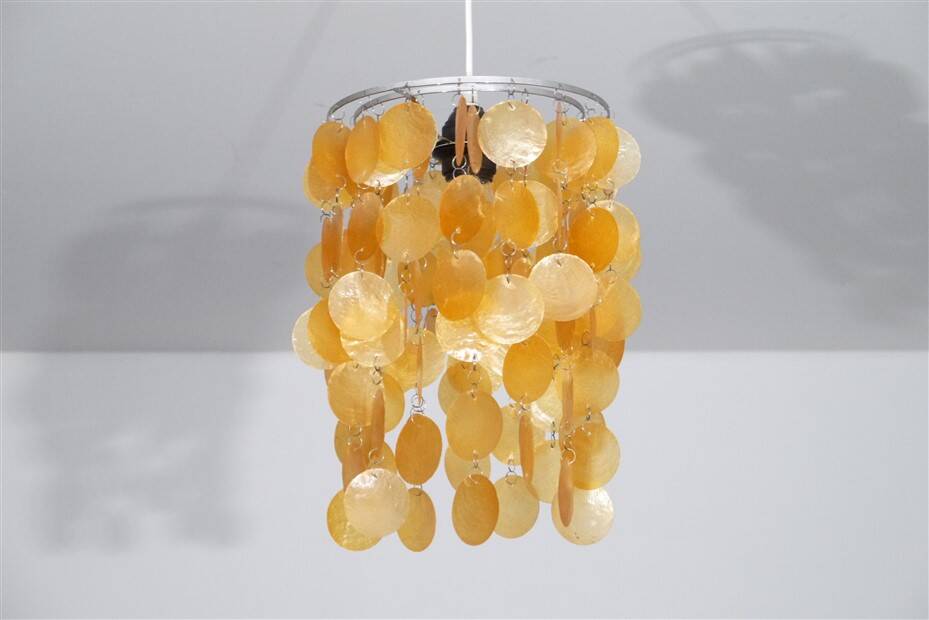 Vintage mother-of-pearl pendant 1970