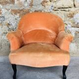 Fauteuil crapaud Napoléon III