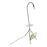 Floor lamp / magazine holder