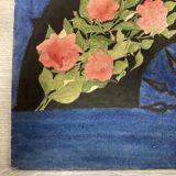 Watercolor with vintage fan