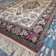 Petit Tapis Tabriz Jaune Médaillon – Format Couloir