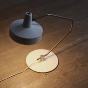 J.J.M. Hoogervorst for Anvia table lamp, Netherlands 1950s.