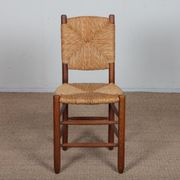 Set of 6 chairs, model Bauche no. 19, by Charlotte Perriand, 1950