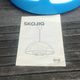 Ikea Skojig pendant light from IKEA - vintage 90s model cloud/blue decor