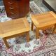 Vintage bedside tables from Maison Regain, 1980s, stamped.
